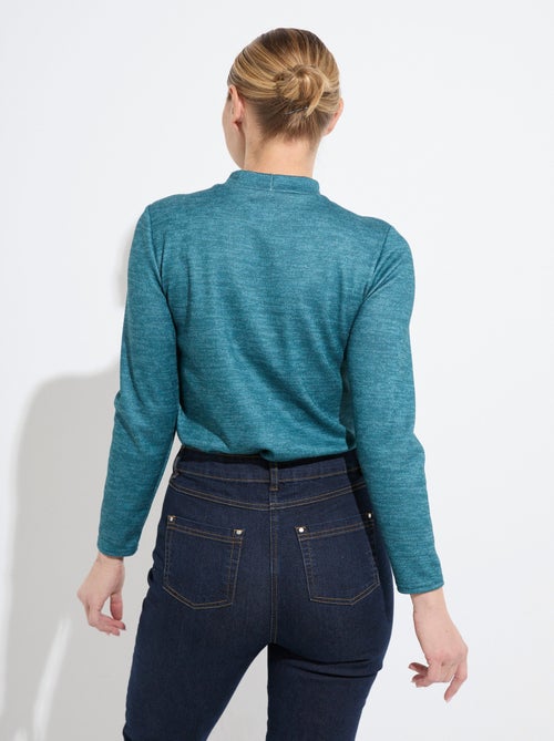 Sous-pull chaud court col montant - Afibel - Kiabi