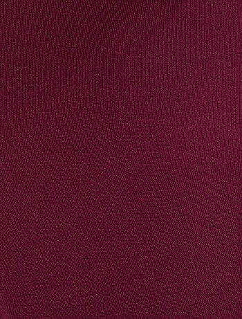 Sous-pull col montant maille côtelée Thermolactyl et soie - Damart