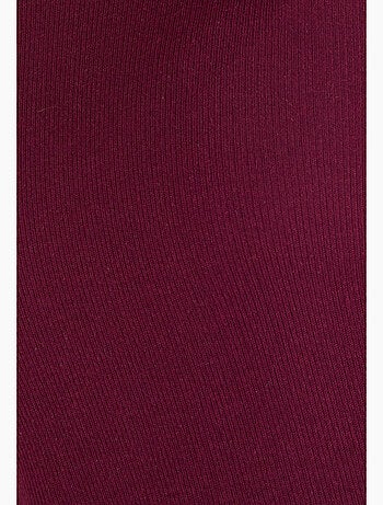 Sous-pull col montant maille côtelée Thermolactyl et soie - Damart