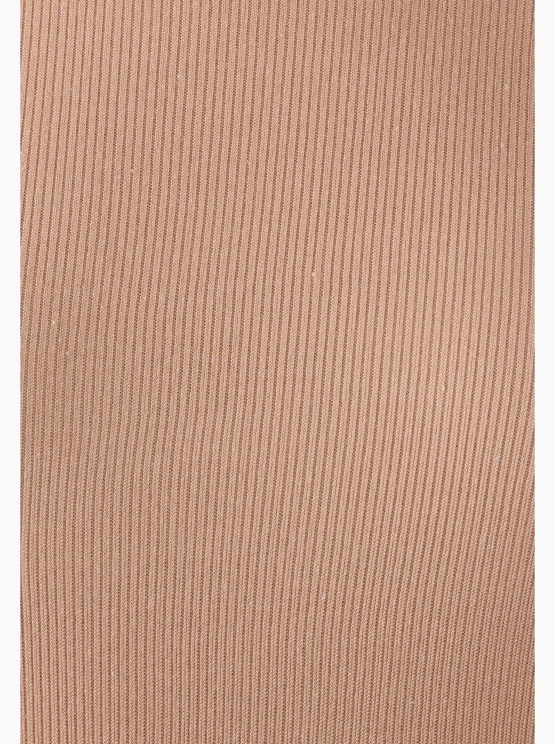 Sous-pull col montant maille côtelée Thermolactyl et soie thermique - Damart Marron - Kiabi