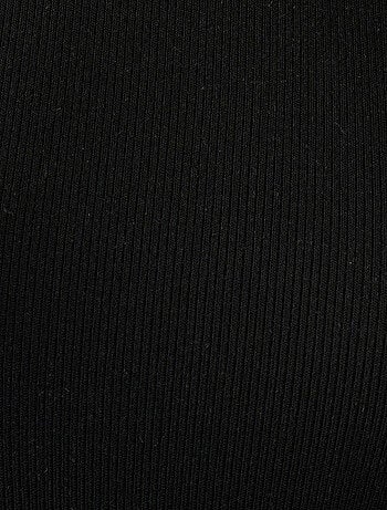 Sous-pull col montant maille côtelée Thermolactyl et soie thermique - Damart