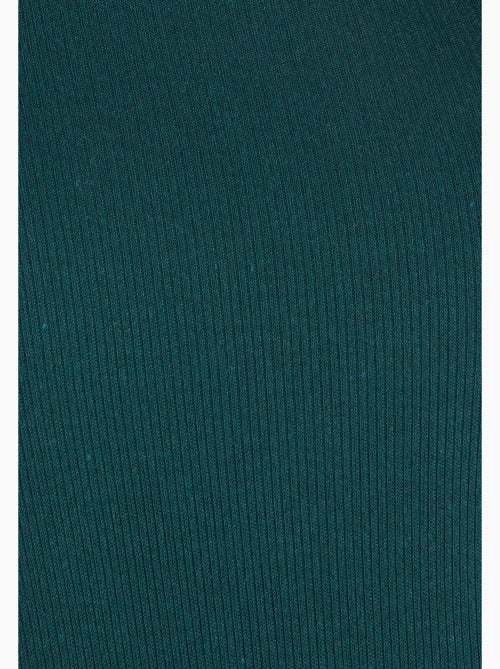 Sous-pull col montant maille côtelée Thermolactyl et soie thermique - Damart - Kiabi