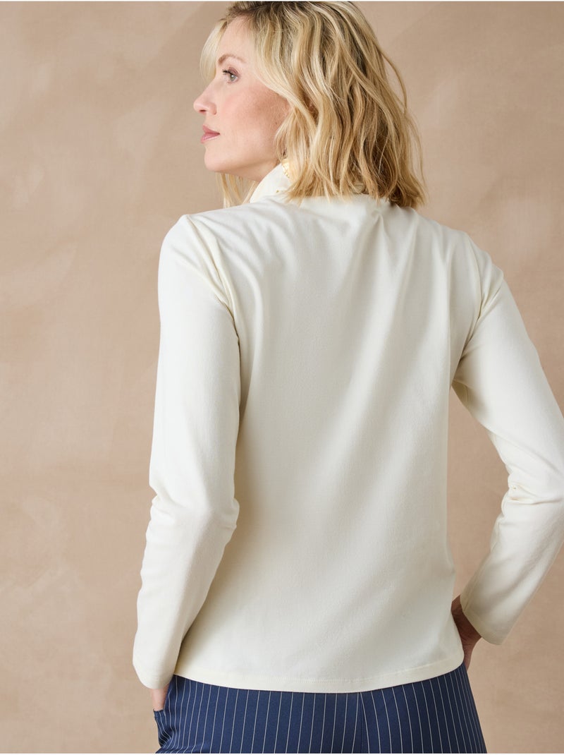 Sous-pull col roulé - DAXON Ecru - Kiabi