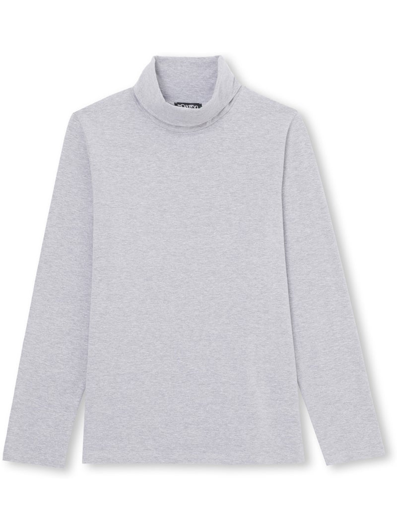 Sous-pull col roulé - DAXON Gris chiné - Kiabi