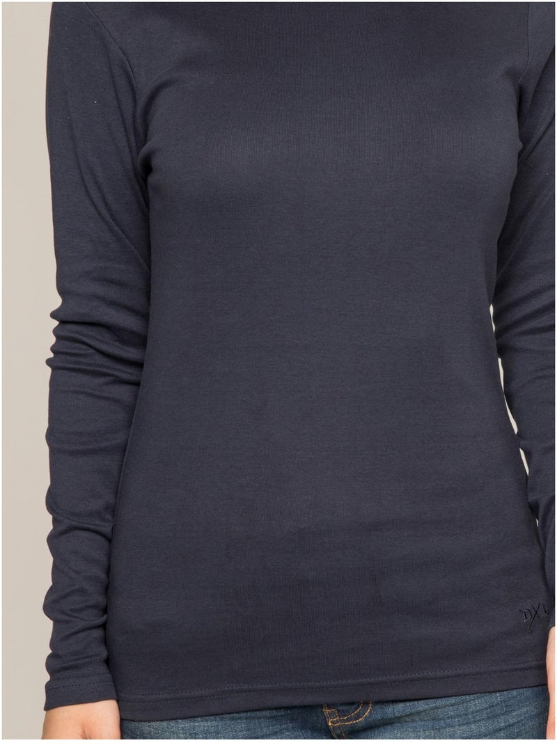 Sous pull col roulé FUSEE Bleu marine - Kiabi