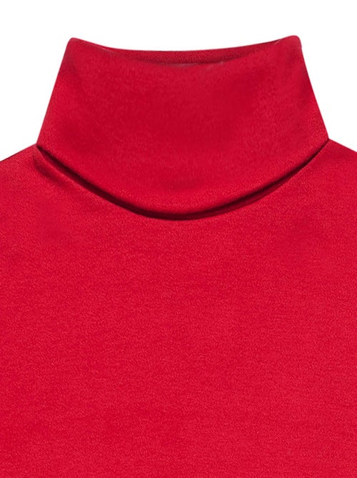Sous Pull Col Roulé Jersey    HARMONIE - 'LA FAUTE A VOLTAIRE' - Kiabi