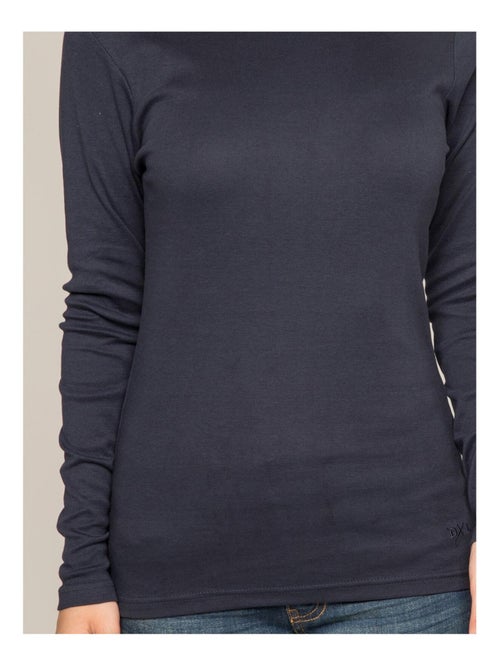 Sous pull col roulé pur coton peigné FUSEE - Kiabi