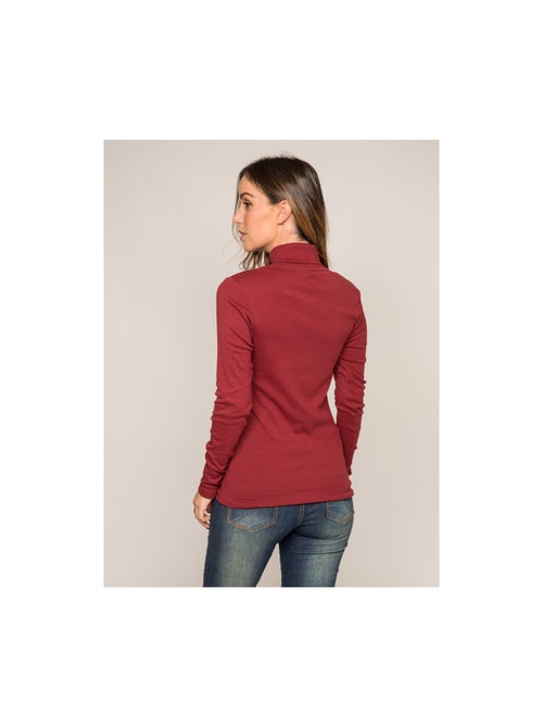 Sous pull col roulé pur coton peigné FUSEE - Kiabi