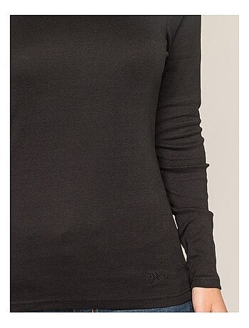 Sous pull col roulé pur coton peigné FUSEE