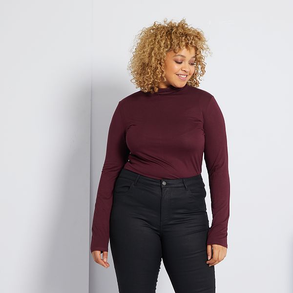 sous pull col roulé femme kiabi