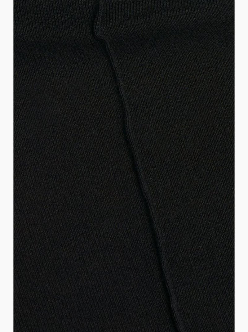 Sous-pull côtelé à col roulé et manches longues dilvin Noir - Kiabi