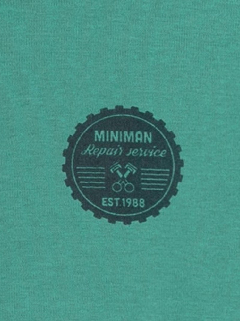 Sous Pull Coton Oeko-tex 'miniman' Vert émeraude - Kiabi