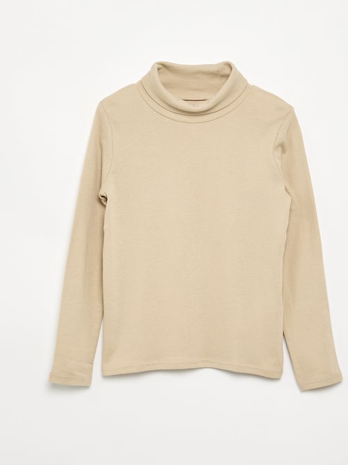 Sous-pull en maille côtelée - Kiabi