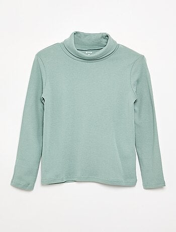 Sous-pull en maille côtelée
