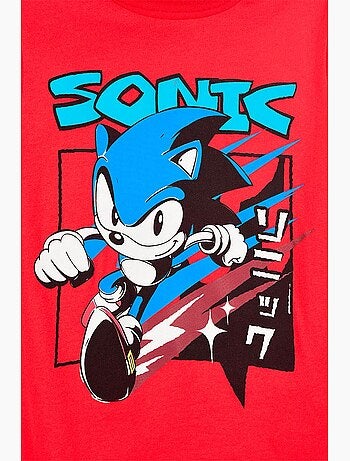 Sous-pull garçon sonic - licence officielle