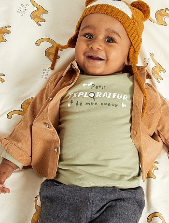 Sous Pull Bebe Garcon Vert Kiabi