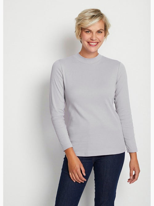 Sous-pull long souple maille douce - Afibel - Kiabi