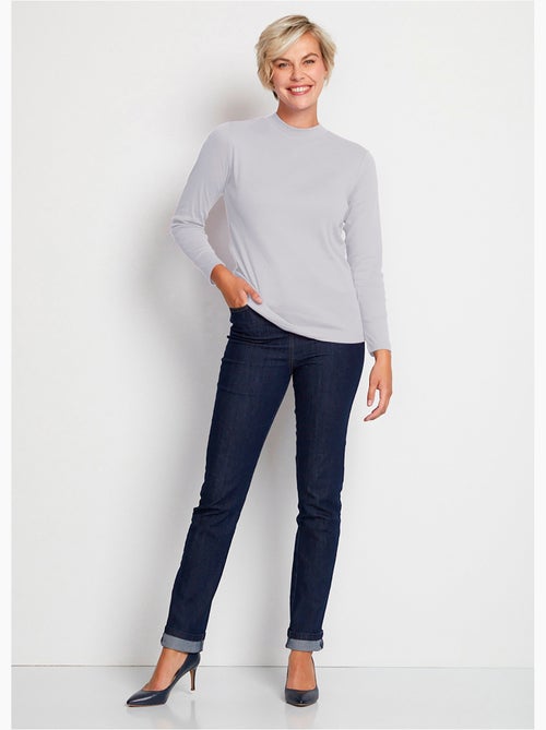 Sous-pull long souple maille douce - Afibel - Kiabi