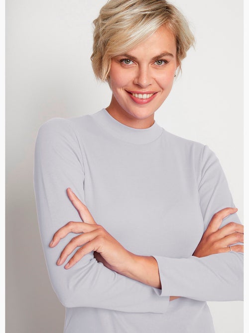 Sous-pull long souple maille douce - Afibel - Kiabi