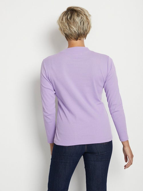 Sous-pull long souple maille douce - Afibel - Kiabi