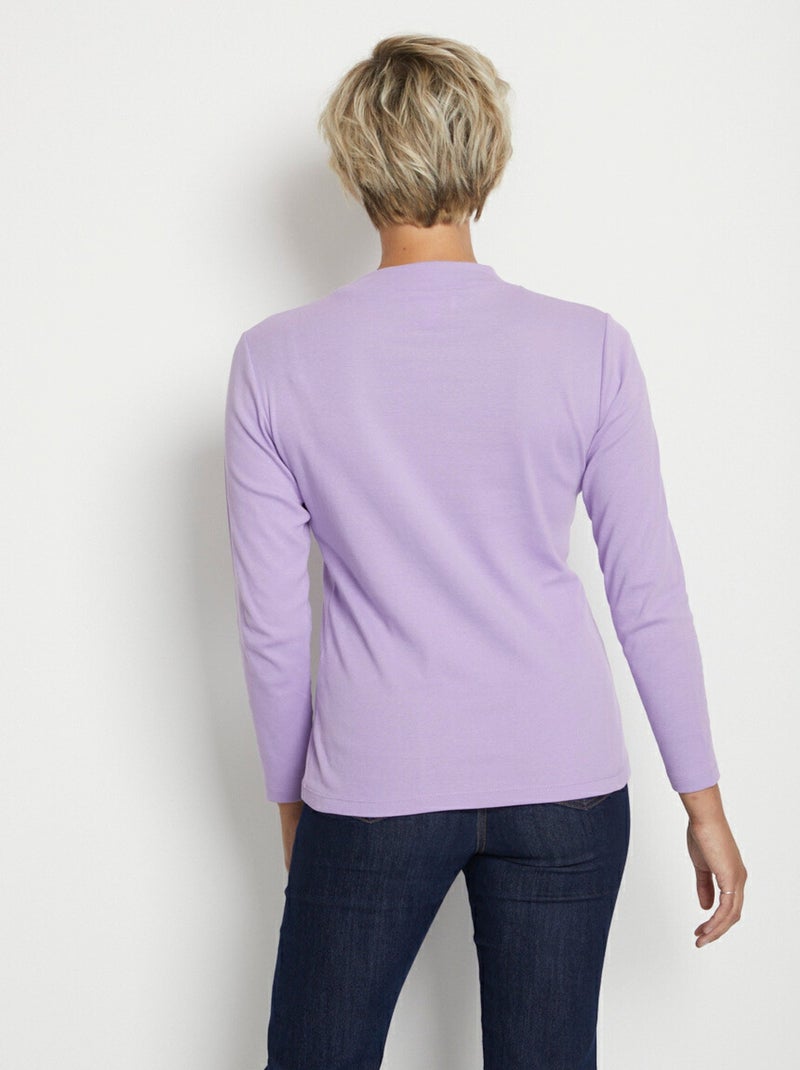 Sous-pull long souple maille douce - Afibel Parme - Kiabi