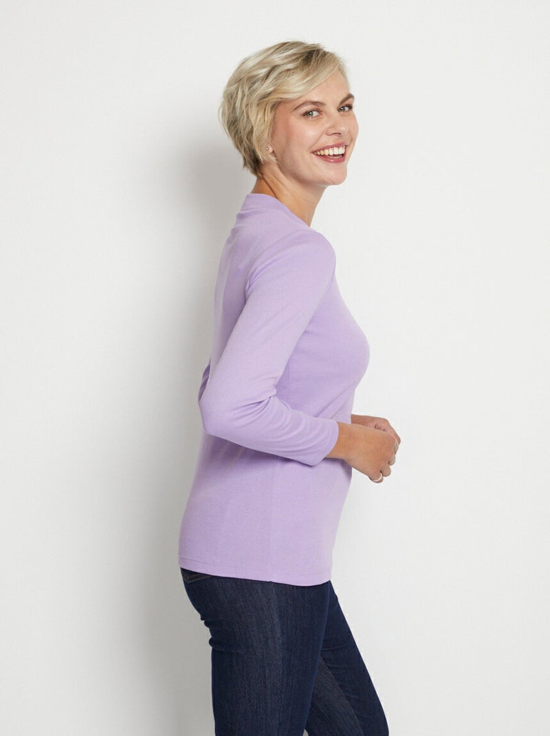 Sous-pull long souple maille douce - Afibel Parme - Kiabi