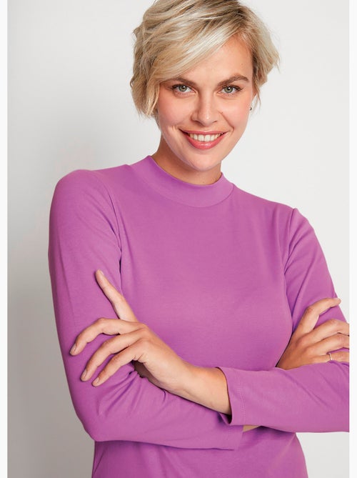 Sous-pull long souple maille douce - Afibel - Kiabi