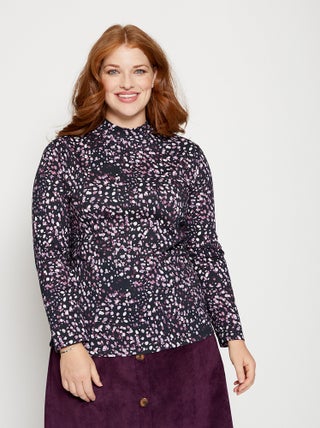 Sous-pull long souple maille douce