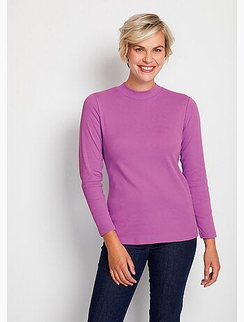 Sous-pull long souple maille douce