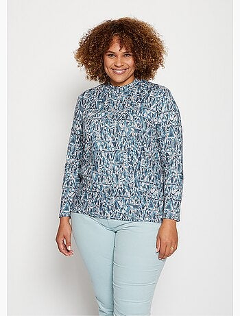 Sous-pull maille chinée extensible - Afibel