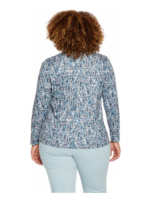 Sous-pull maille chinée extensible - Afibel - Kiabi