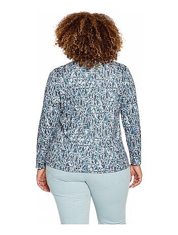 Sous-pull maille chinée extensible