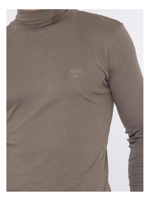 Sous-pull pur coton WAREN - Kiabi