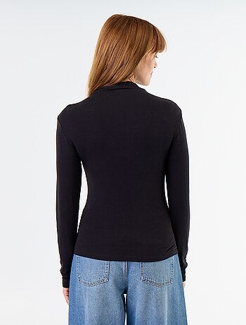 Sous-pull stretch à col roulé