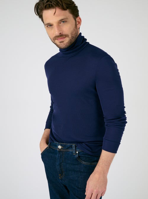 Sous-pull Thermolactyl col roulé  thermique - Damart - Kiabi
