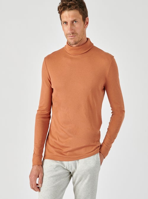 Sous-pull Thermolactyl col roulé  thermique - Damart - Kiabi