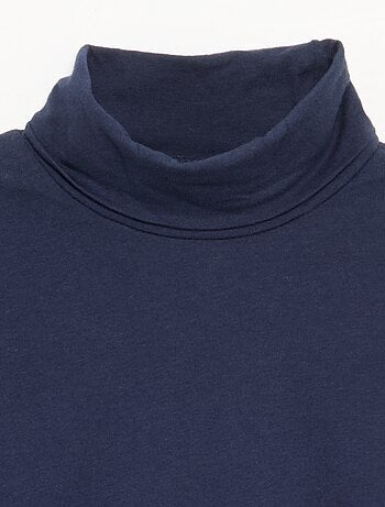 Sous-pull uni à col roulé