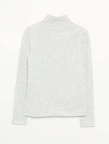 Sous-pull uni à col roulé