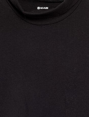 Sous-pull uni à col roulé
