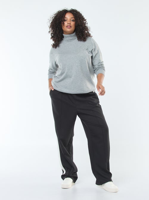 Sous-pull uni avec col roulé - Kiabi