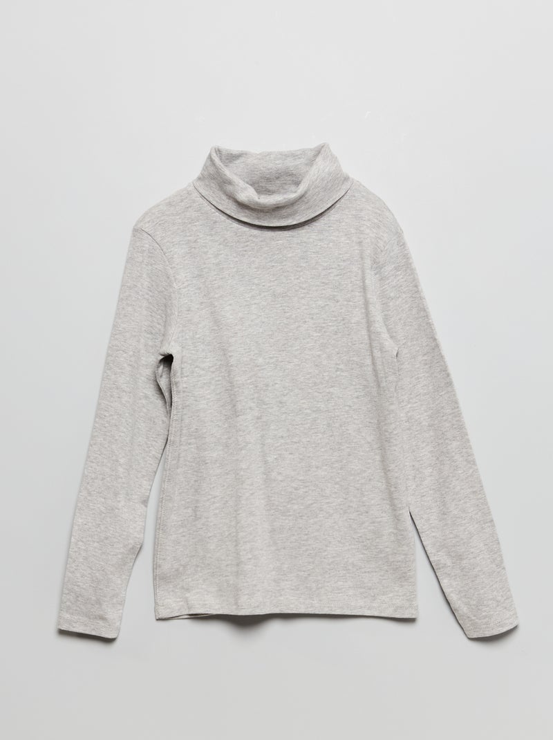 Sous-pull uni GRIS - Kiabi