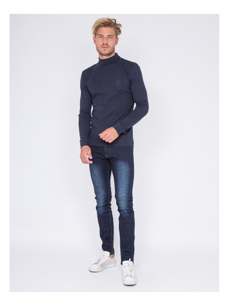 SOUS PULL WAREN Bleu marine - Kiabi