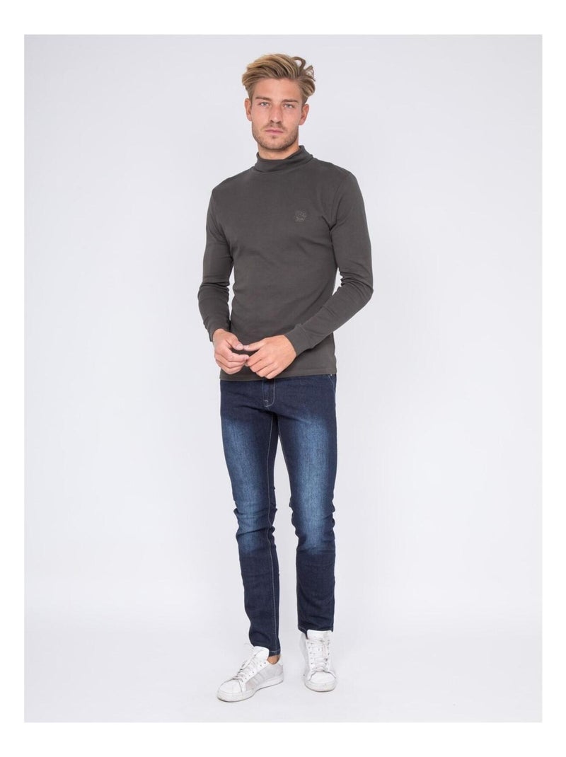 SOUS PULL WAREN gris anthracite - Kiabi