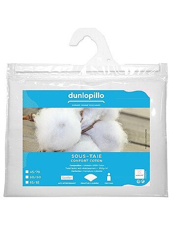 Sous Taie Confort Coton - DUNLOPILLO