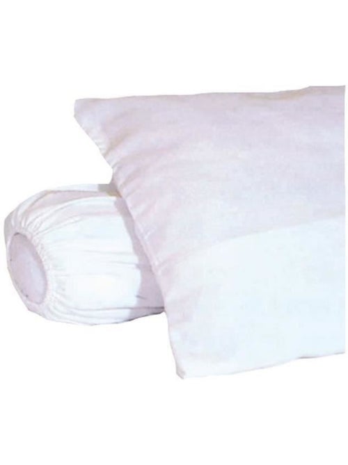 Sous-taie d'oreiller molleton 100% coton gratté 60x60 cm blanc - Kiabi Sous-taie d'oreiller molleton 100% coton gratté 60x60 cm blanc - Kiabi