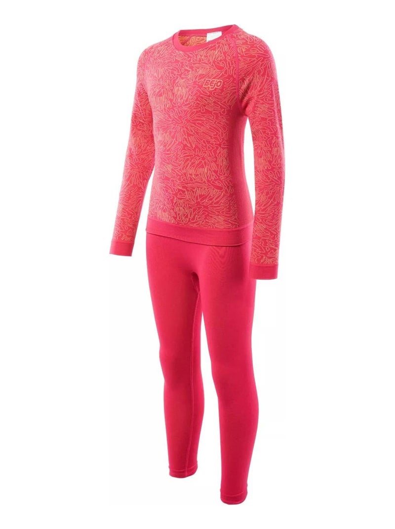 Sous-vêtements thermiques grar - bejo Rose framboise - Kiabi