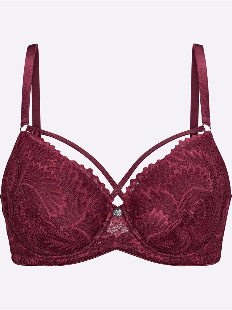 Soutien-gorge à Armatures - Witt Bordeaux - Kiabi