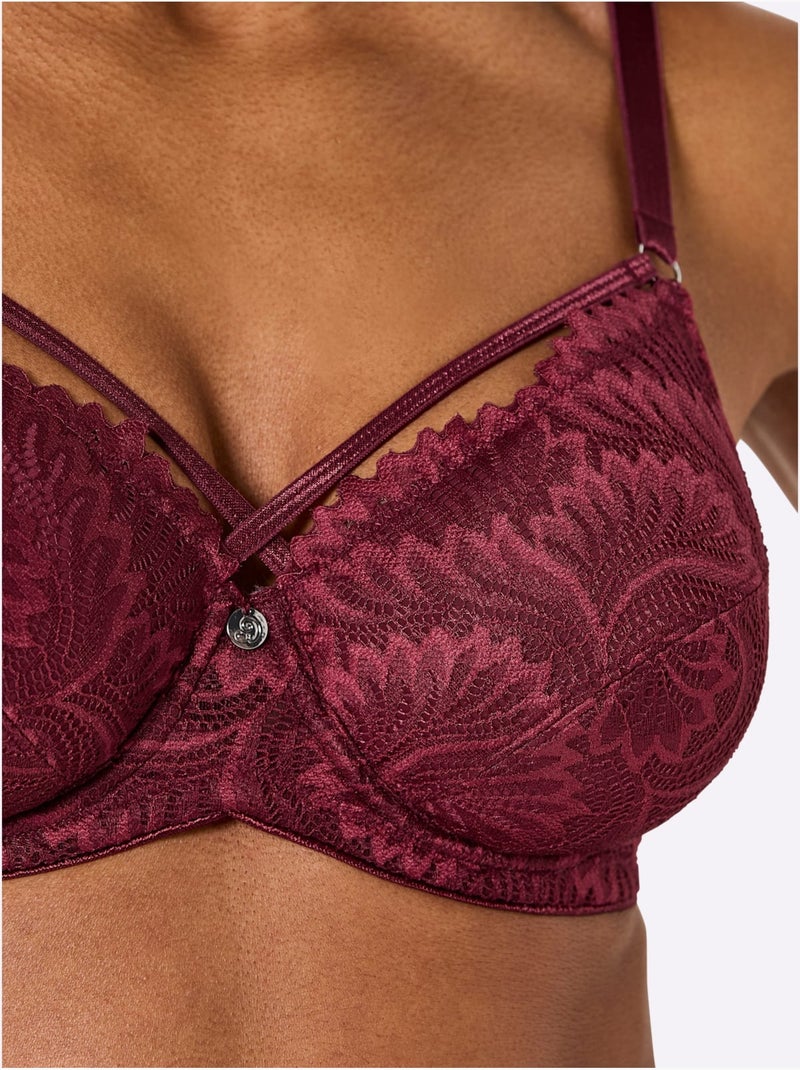 Soutien-gorge à Armatures - Witt Bordeaux - Kiabi