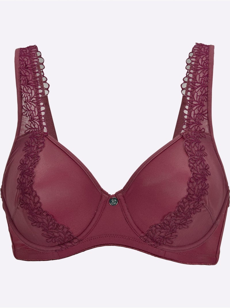 Soutien-gorge à Armatures - Witt Bordeaux - Kiabi