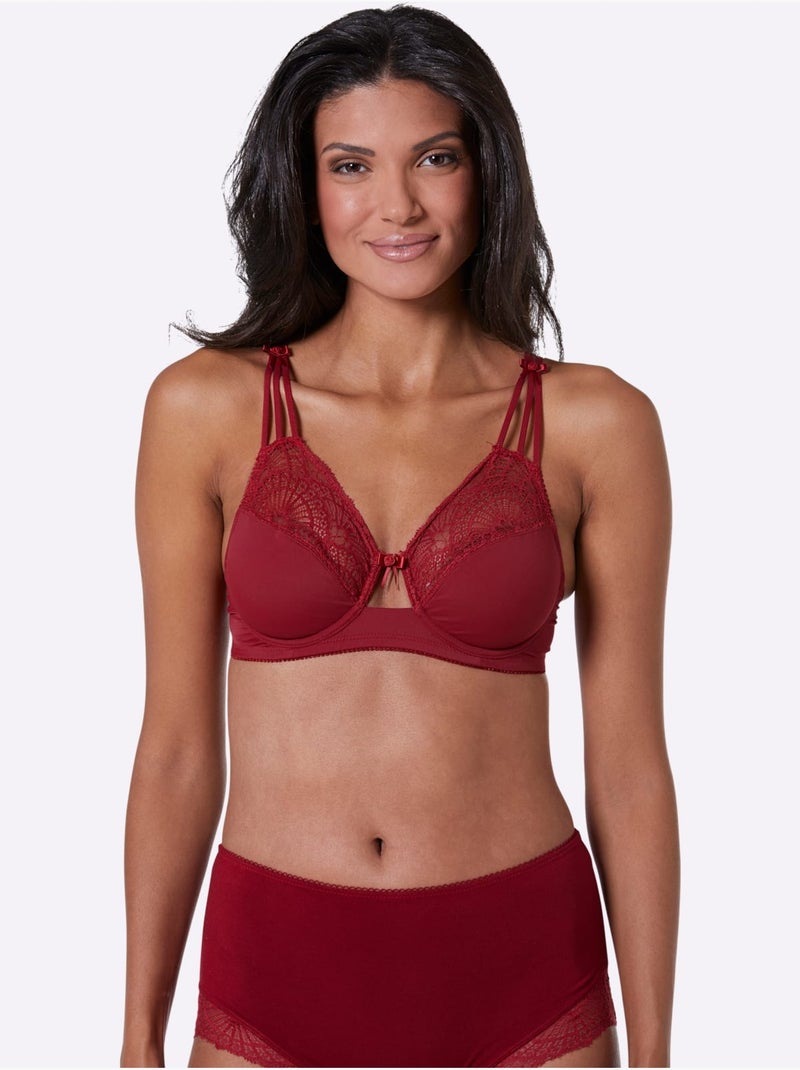 Soutien-gorge à Armatures - Witt Cerise - Kiabi